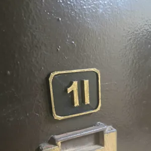 Apartment Number Plate Customizable