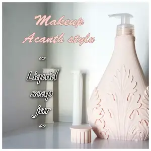 Liquid soap jar (Acanth style)