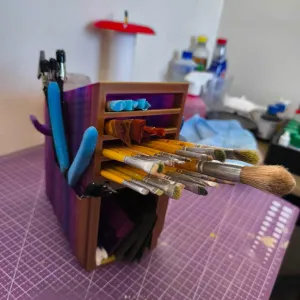 Paintbrush Organizer