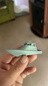 Fishing boat sportfishing style Carolina flare