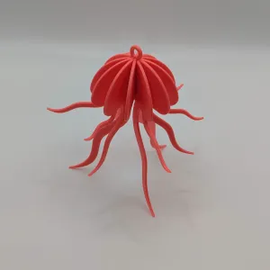 Jellyfish 3D puzzle figure version 2
