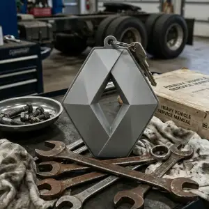 Renault Logo Keychain – 3 Color / Single Color Option