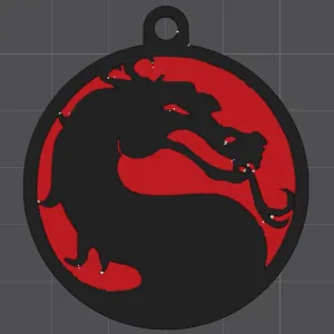 MK Mortal Kombat Keychain - Llavero