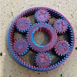 Gear fidget spinner