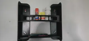 Wall shelf and organizer
