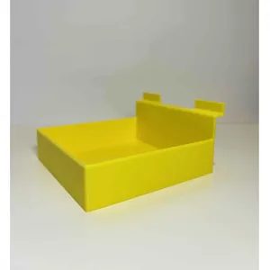 Small retail slat wall box