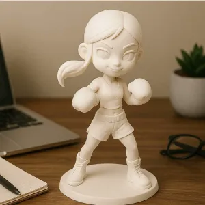 Anime boxer girl
