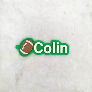 American Football Name Tag - Colin