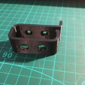 Simple Cable Management Under Desk