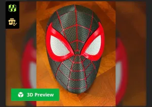 Miles Morales mask