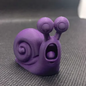 Cute Snail Chibi Toy Figurine for Kids Character