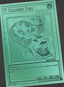 7 COLORED FISH - YU-GI-OH!