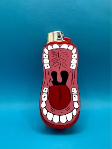 Open Wide Lighter Case