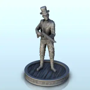 Bandit with big hat and double-barreled shotgun (5) - West