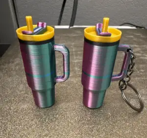 Stanley Tumbler Style - Collectible Keychain and Miniature