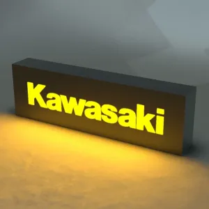 KAWASAKI Logo Lamp Graphic Illuminator