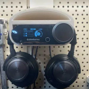 Arctis Nova Pro Wireless Headset and Station PegBoard Holder