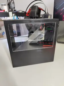 Money box with storage