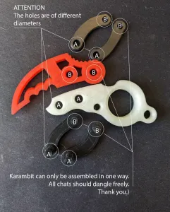 karambit fidget