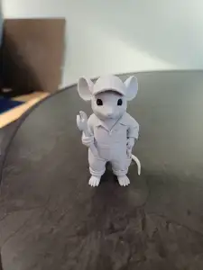 Mechanic Mouse Figurine