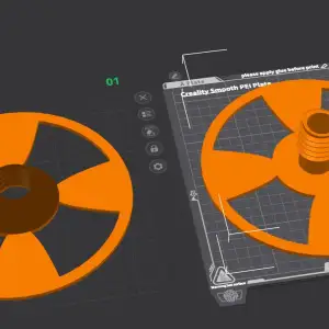 200g or 250g mini spool adapter to 1KG size - Universal- CFS