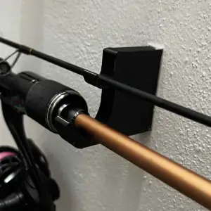 Fishing Rod Holder wall