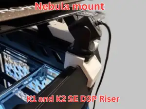 D3P K1 and K2 SE Nebula camera mount