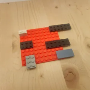 Plate 80x80 lego compatible