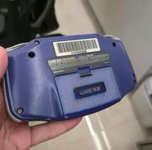 GameBoy Advance battery cover