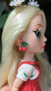 Rainbow High/Shadow High Cherry Earrings