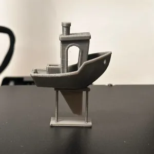 Benchy with keel and showcase