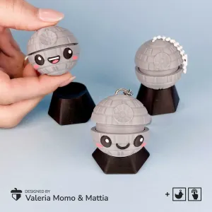 Star Wars Kawaii Death Star , Clicker & Keychain!