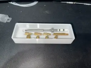 gridfinity ts100/pinecil heat insert storage