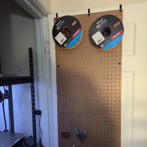 Over the Door Pegboard Hanger