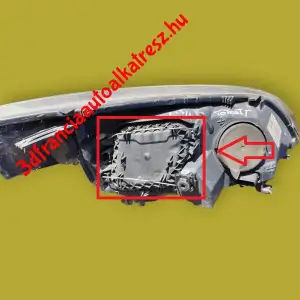 Renault Megane III fényszóró porvédő 1305239313