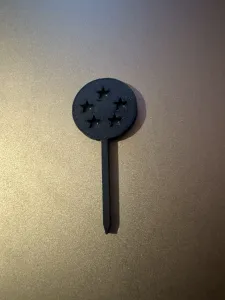 5-Star Dragon Ball Cupcake Topper