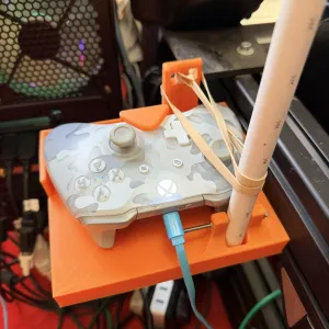 Sim racing handbrake using xbox controller (bluetooth).