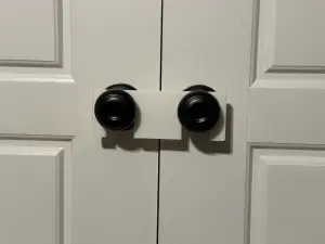 Double Door Slide-On Lock