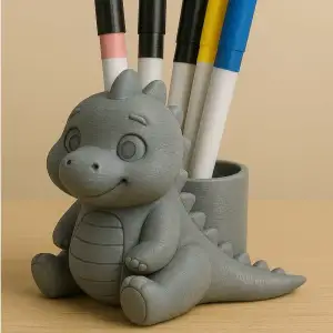 Dino holder pen