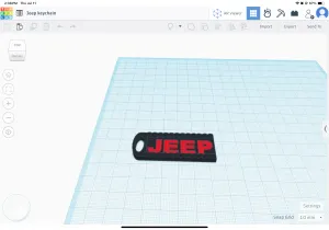 Jeep keychain