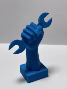Handy man trophy or decoration