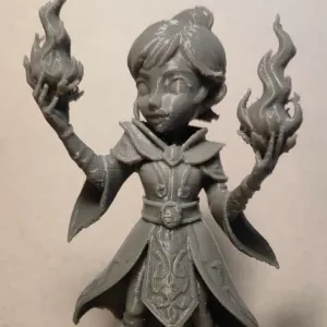 Elemental Twin Flame Mage
