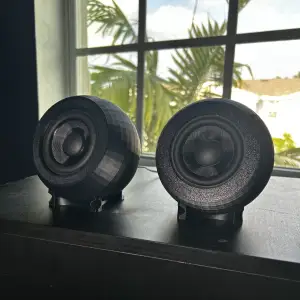 Adjustable Swivel Cradle for 3" Orb Speakers | Free STL Down