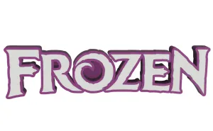 Frozen Led Letter