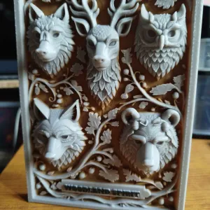 Woodland Spirit – Forest Guardians (3‑Color))