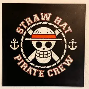 Hueforge Pirate One Piece Wall Art