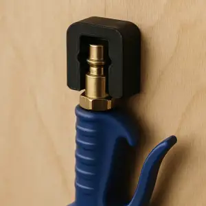 Universal Air Tool Holder for EURO 1/4″ Quick-Coupler