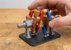 Hex-Link Drive Mechanism