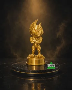 Mascot - Blue jay Bird Trophy