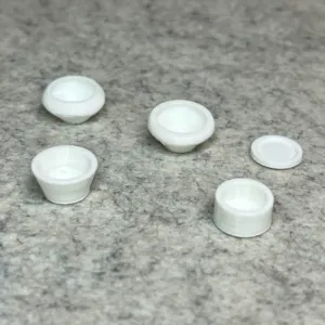 Miniature plant pot set for dollhouse scale 1:18